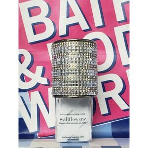 BBW Silver Gemstone Fragrance Wallflower Plug In Home Scent Decor